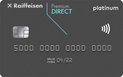 Дебетовая карта Райффайзенбанк Premium Direct